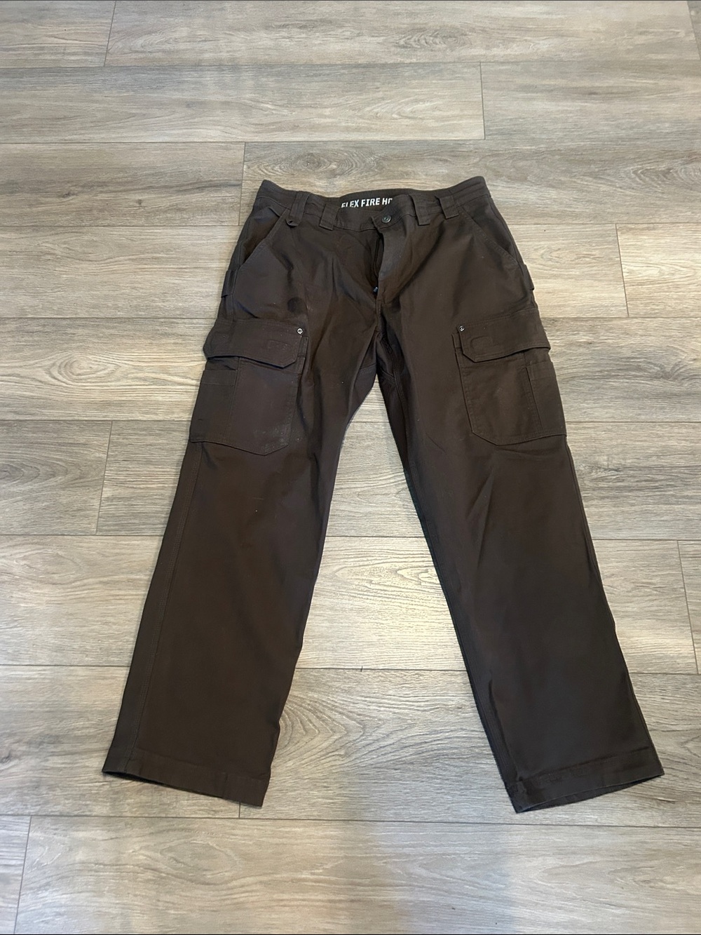 Duluth Trading Co Brown Men's Work Cargo Pants Size 36x30